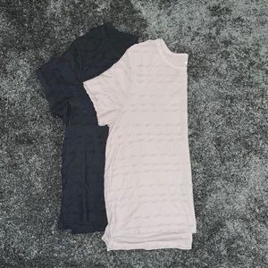 Old Navy Short Sleeve Tees - Black and Pink